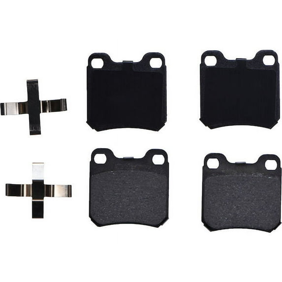 Rear Brake Pad Set - Compatible with 2001 - 2005 Saturn L300 2002 2003 2004