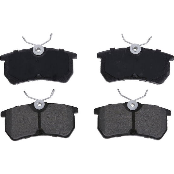 Rear Brake Pad Set - Compatible with 2001 - 2007 Ford Focus 2002 2003 2004 2005 2006