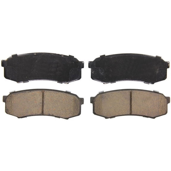 Rear Brake Pad Set - Compatible with 2001 - 2007 Toyota Sequoia 2002 2003 2004 2005 2006
