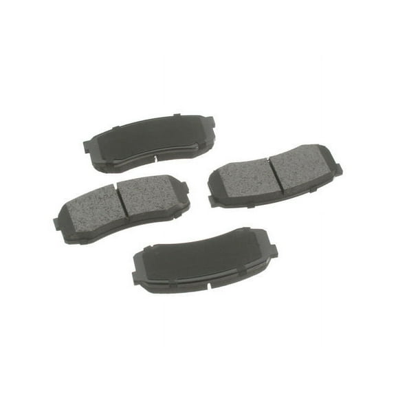 Rear Brake Pad Set - Compatible with 2001 - 2007 Toyota Sequoia 2002 2003 2004 2005 2006