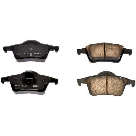 Rear Brake Pad Set - Compatible with 2001 - 2007 Volvo V70 2002 2003 2004 2005 2006