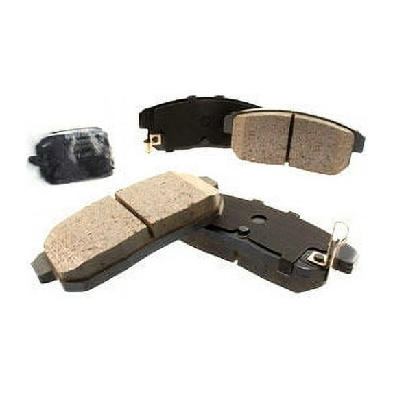 Rear Brake Pad Set - Compatible with 2002 - 2003 Nissan Maxima