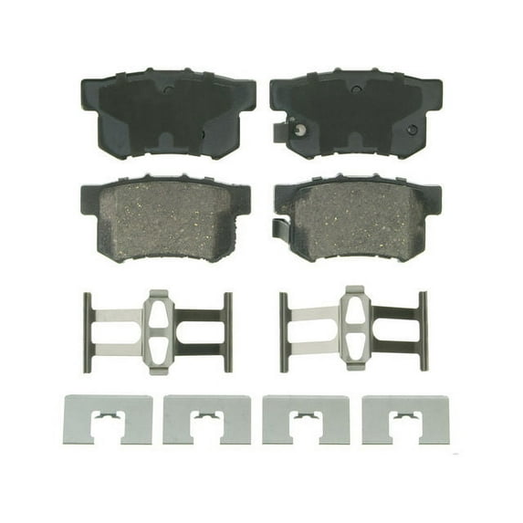 Rear Brake Pad Set - Compatible with 2002 - 2004 Honda CR-V 2003