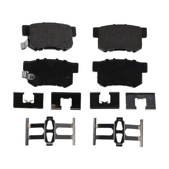 Rear Brake Pad Set - Compatible with 2002 - 2004 Honda CR-V 2003