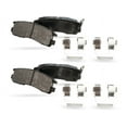 thumbnail image 1 of Rear Brake Pad Set - Compatible with 2002 - 2007 Buick Rendezvous 2003 2004 2005 2006, 1 of 2