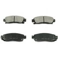 thumbnail image 1 of Rear Brake Pad Set - Compatible with 2002 - 2009 Chevy Trailblazer 2003 2004 2005 2006 2007 2008, 1 of 2