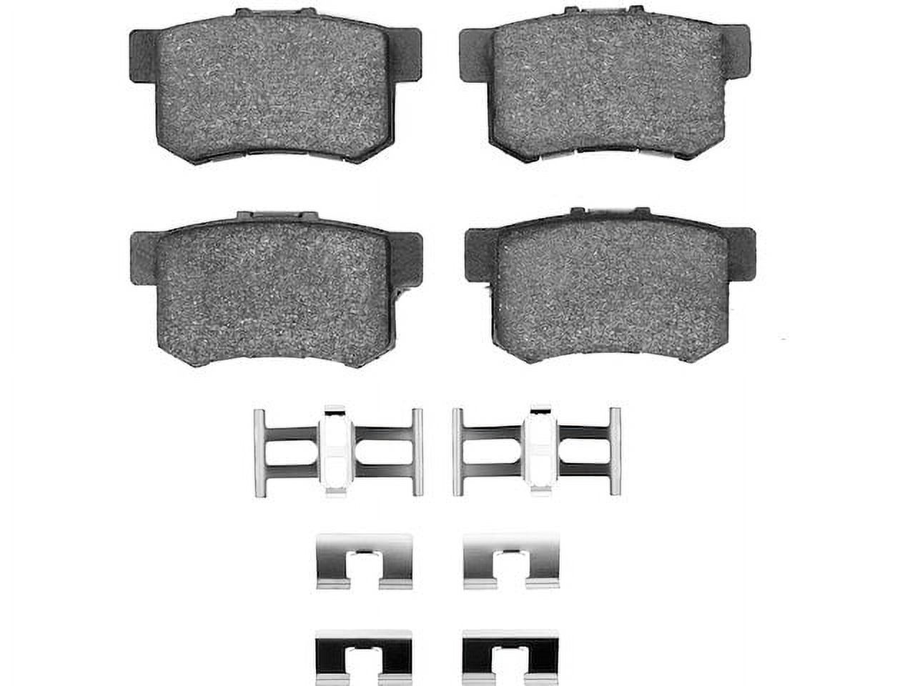 Rear Ceramic Brake Pad Kit For 2002-2015 Honda Civic - 4 Pads - PM Auto PM3000131