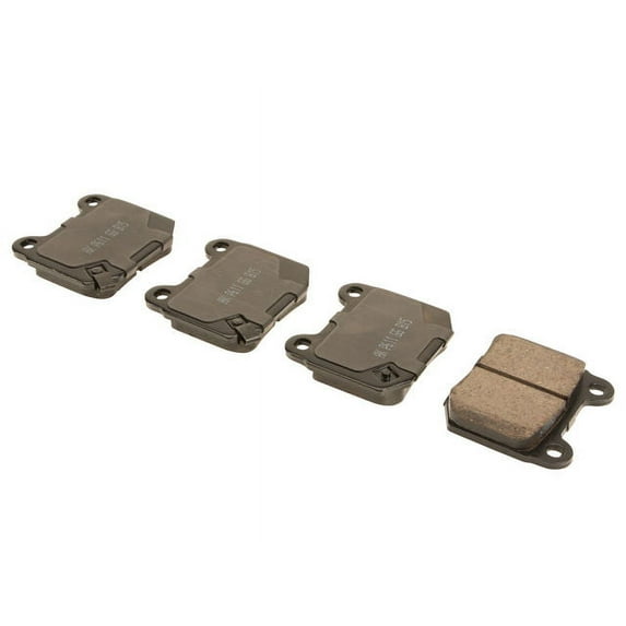 Rear Brake Pad Set - Compatible with 2003 - 2004 INFINITI G35 Coupe