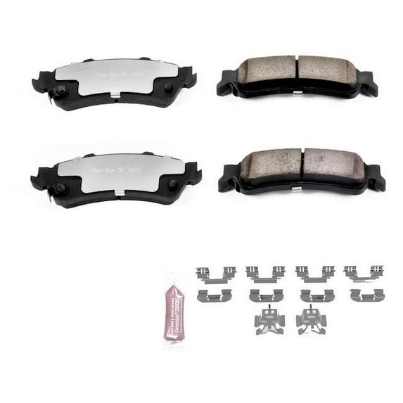 Rear Brake Pad Set - Compatible with 2003 - 2005 Chevy Astro 2004