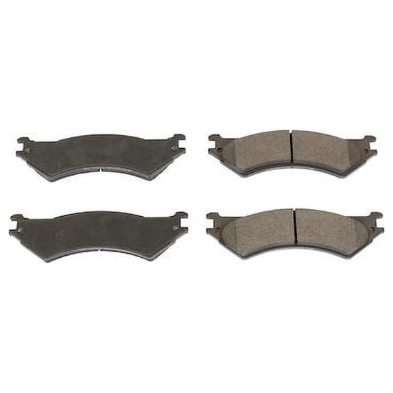 Rear Brake Pad Set - Compatible with 2003 - 2005 Ford E-350 Club Wagon 2004
