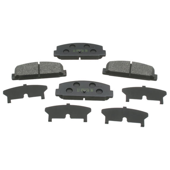 Rear Brake Pad Set - Compatible with 2003 - 2005 Mazda 6 2004