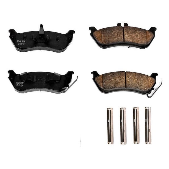 Rear Brake Pad Set - Compatible with 2003 - 2005 Mercedes-Benz ML350 2004
