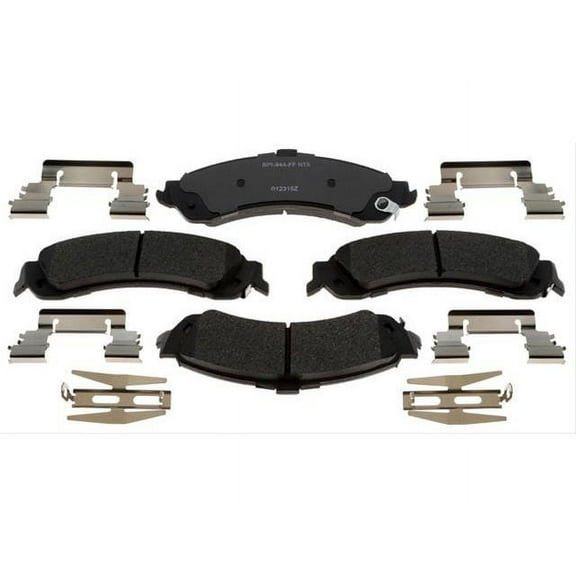 Rear Brake Pad Set - Compatible with 2003 - 2006 Chevy Silverado 1500 2004 2005