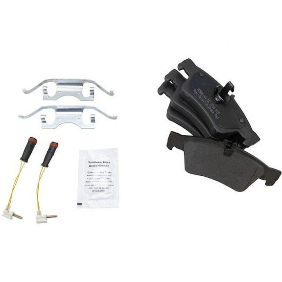 Rear Brake Pad Set - Compatible with 2003 - 2006 Mercedes-Benz S430 2004 2005