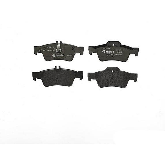 Rear Brake Pad Set - Compatible with 2003 - 2006 Mercedes-Benz SL500 2004 2005