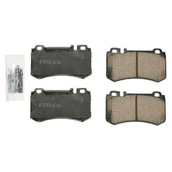 Rear Brake Pad Set - Compatible with 2003 - 2006 Mercedes-Benz SL55 AMG 2004 2005