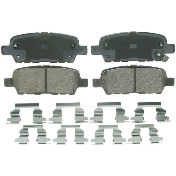 Rear Brake Pad Set - Compatible with 2003 - 2007 Nissan Murano 2004 2005 2006