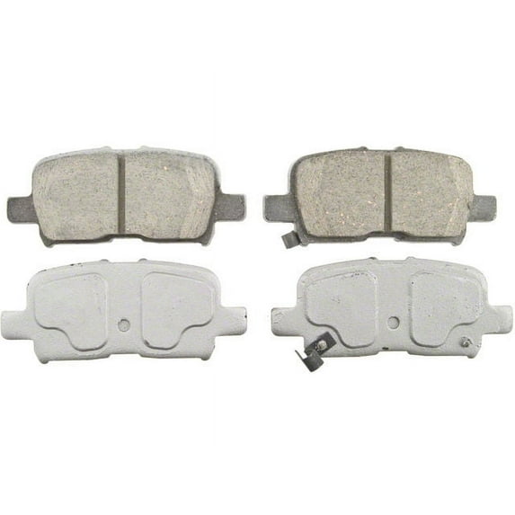 Rear Brake Pad Set - Compatible with 2003 - 2008 Honda Pilot 2004 2005 2006 2007