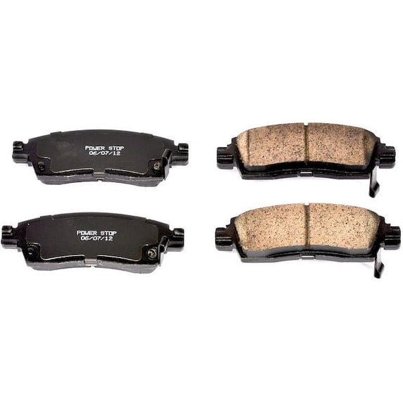 Rear Brake Pad Set - Compatible with 2003 - 2008 Isuzu Ascender 2004 2005 2006 2007
