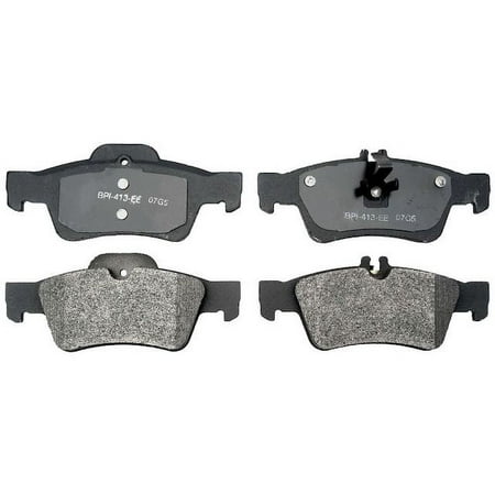 Rear Brake Pad Set - Compatible with 2003 - 2009 Mercedes-Benz E320 Sedan 4-Door - Raybestos