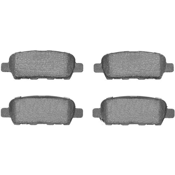 Rear Brake Pad Set - Compatible with 2003 - 2012 INFINITI FX35 - Dynamic Friction