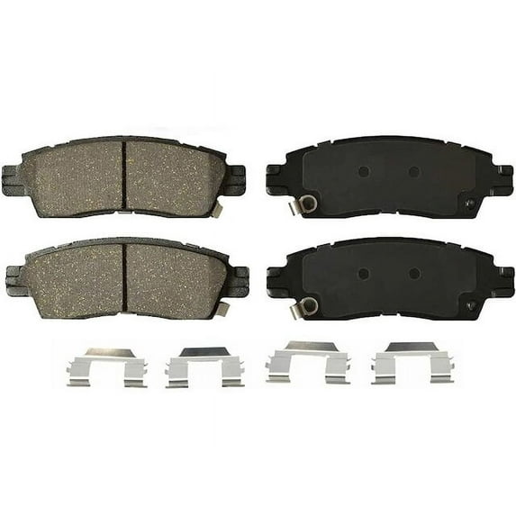 Rear Brake Pad Set - Compatible with 2004 - 2007 Buick Rainier 2005 2006