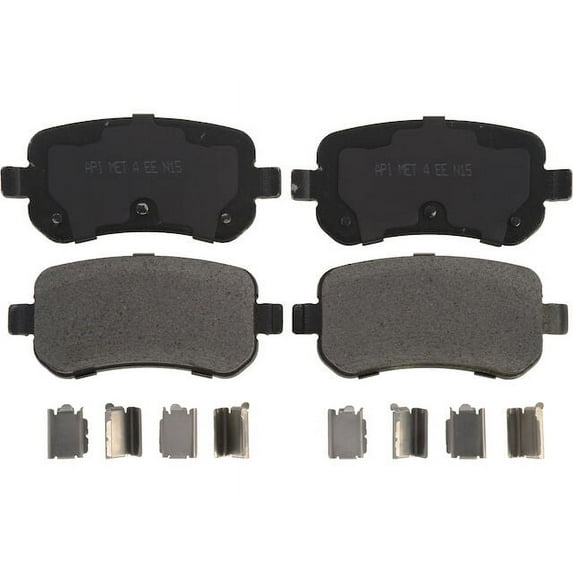 Rear Brake Pad Set - Compatible with 2004 - 2007 Ford Freestar 2005 2006