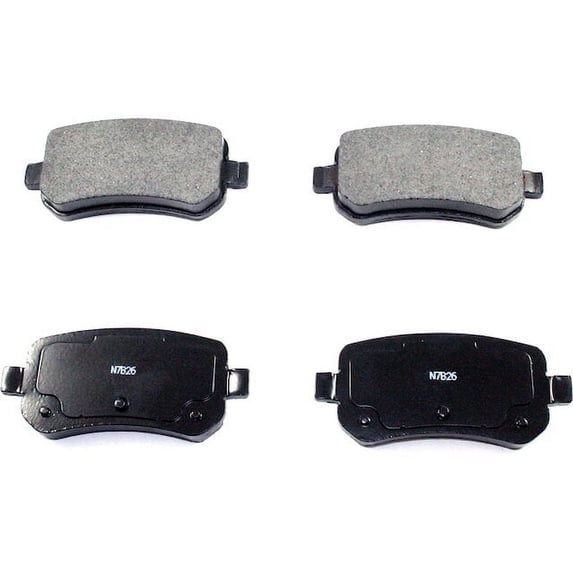 Rear Brake Pad Set - Compatible with 2004 - 2007 Ford Freestar 2005 2006
