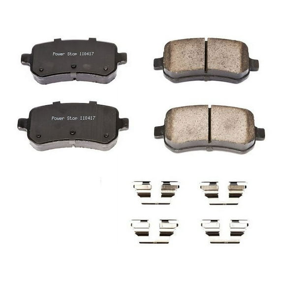 Rear Brake Pad Set - Compatible with 2004 - 2007 Ford Freestar 2005 2006