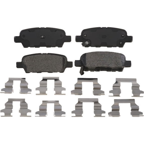 Rear Brake Pad Set - Compatible with 2004 - 2009 Nissan Quest 2005 2006 2007 2008