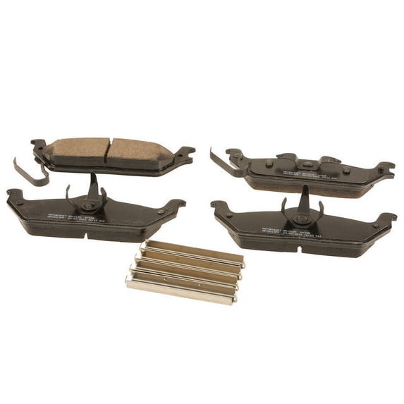 Rear Brake Pad Set - Compatible with 2004 - 2011 Ford F-150 2005 2006 2007 2008 2009 2010