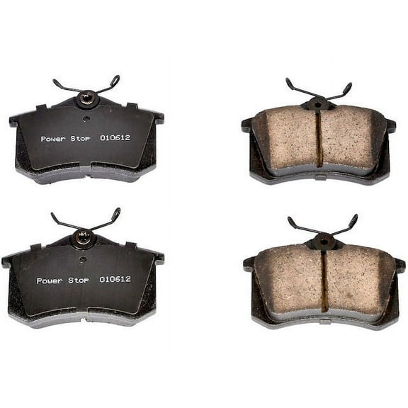 Rear Brake Pad Set - Compatible with 2004 Volkswagen R32