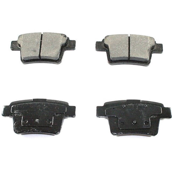 Rear Brake Pad Set - Compatible with 2005 - 2007 Ford Freestyle 2006