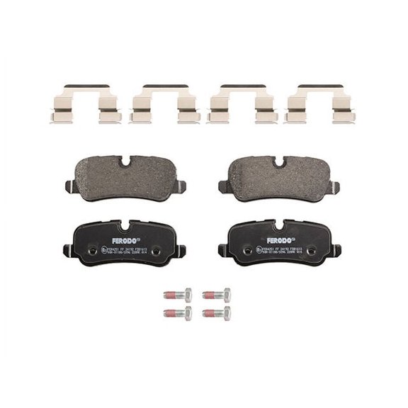 Rear Brake Pad Set - Compatible with 2005 - 2007 Land Rover LR3 4.0L V6 2006