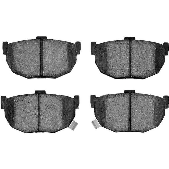 Rear Brake Pad Set - Compatible with 2005 - 2009 Kia Spectra5 - Dynamic Friction