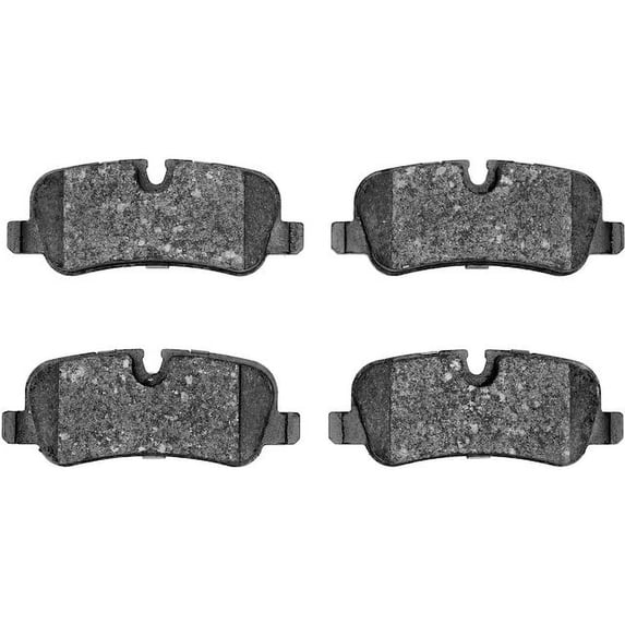 Rear Brake Pad Set - Compatible with 2005 - 2009 Land Rover LR3 4.4L V8 - Dynamic Friction