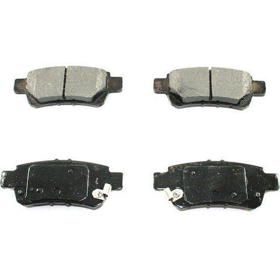 Rear Brake Pad Set - Compatible with 2005 - 2010 Honda Odyssey 2006 2007 2008 2009