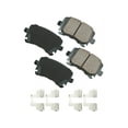 thumbnail image 1 of Rear Brake Pad Set - Compatible with 2005 - 2010 Volkswagen Jetta Sedan 2006 2007 2008 2009, 1 of 2