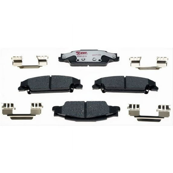 Rear Brake Pad Set - Compatible with 2005 - 2011 Cadillac STS 2006 2007 2008 2009 2010