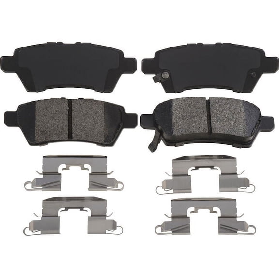Rear Brake Pad Set - Compatible with 2005 - 2012 Nissan Pathfinder LE 2006 2007 2008 2009 2010 2011