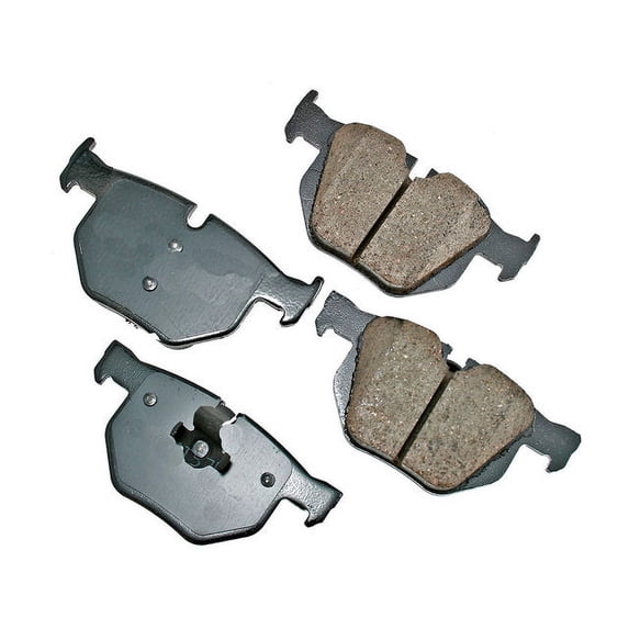 Rear Brake Pad Set - Compatible with 2006 - 2007 BMW 530xi 3.0L 6-Cylinder