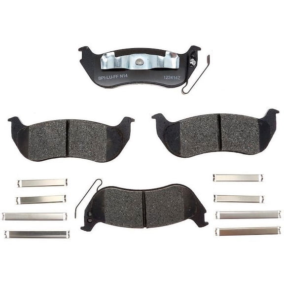 Rear Brake Pad Set - Compatible with 2006 - 2010 Ford Explorer 2007 2008 2009