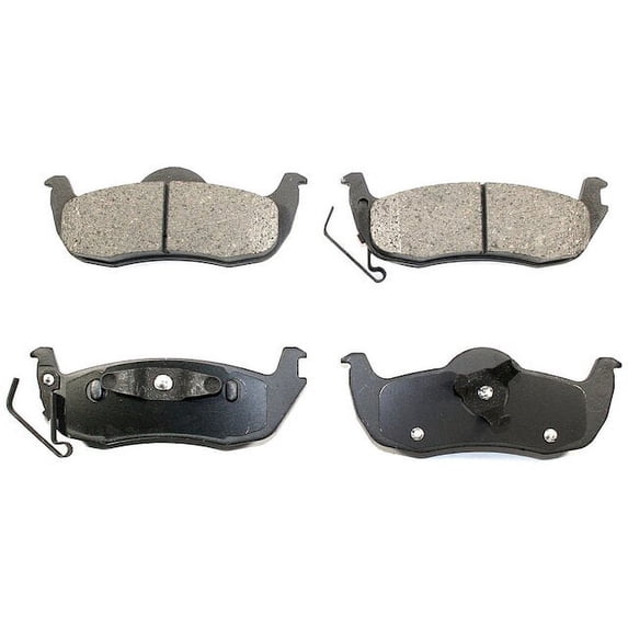 Rear Brake Pad Set - Compatible with 2006 - 2010 Jeep Commander 2007 2008 2009