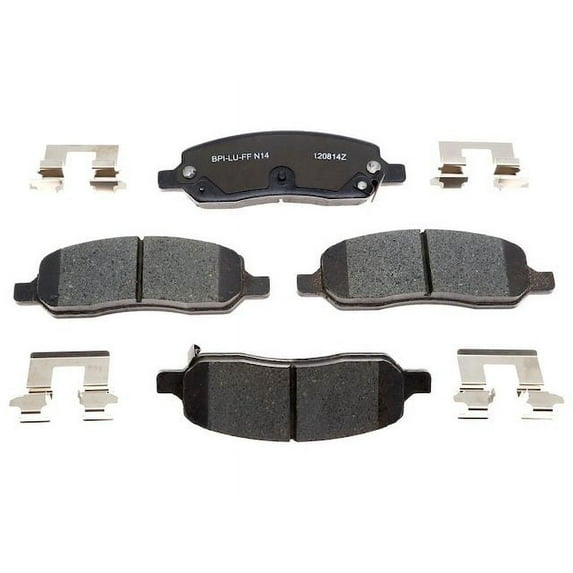 Rear Brake Pad Set - Compatible with 2006 - 2011 Cadillac DTS 2007 2008 2009 2010