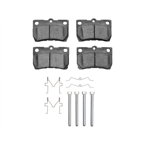 Rear Brake Pad Set - Compatible with 2006 - 2013 IS250 Sedan 2007 2008 2009 2010 2011 2012