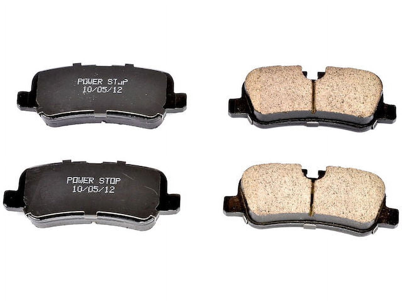 Rear Brake Pad Set - Compatible with 2006 - 2013 Land Rover Range Rover ...