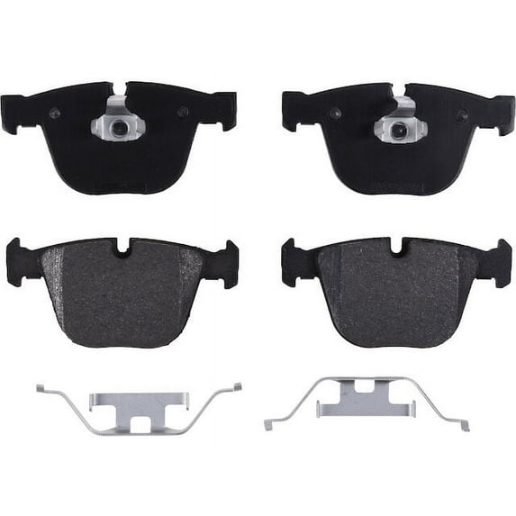 Rear Brake Pad Set - Compatible with 2006 - 2015 BMW 750Li 2007 2008 2009 2010 2011 2012 2013 2014