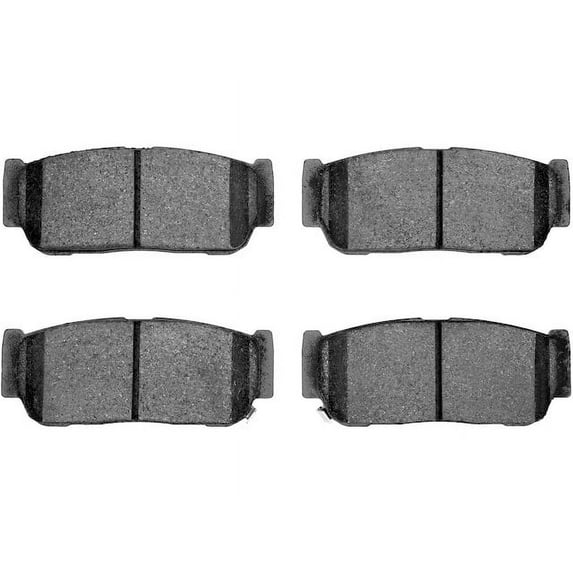 Rear Brake Pad Set - Compatible with 2006 Kia Sedona