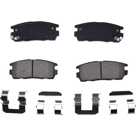 Rear Brake Pad Set - Compatible with 2007 - 2009 Pontiac Torrent 2008