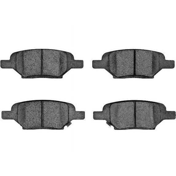 Rear Brake Pad Set - Compatible with 2007 - 2009 Saturn Aura 2008